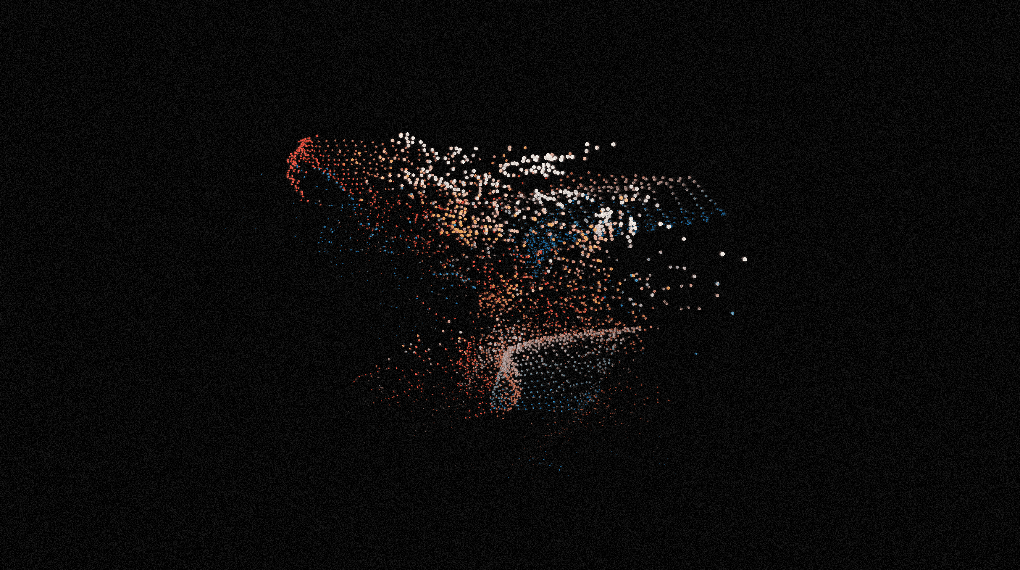 A geometric generative ModVisuals composition