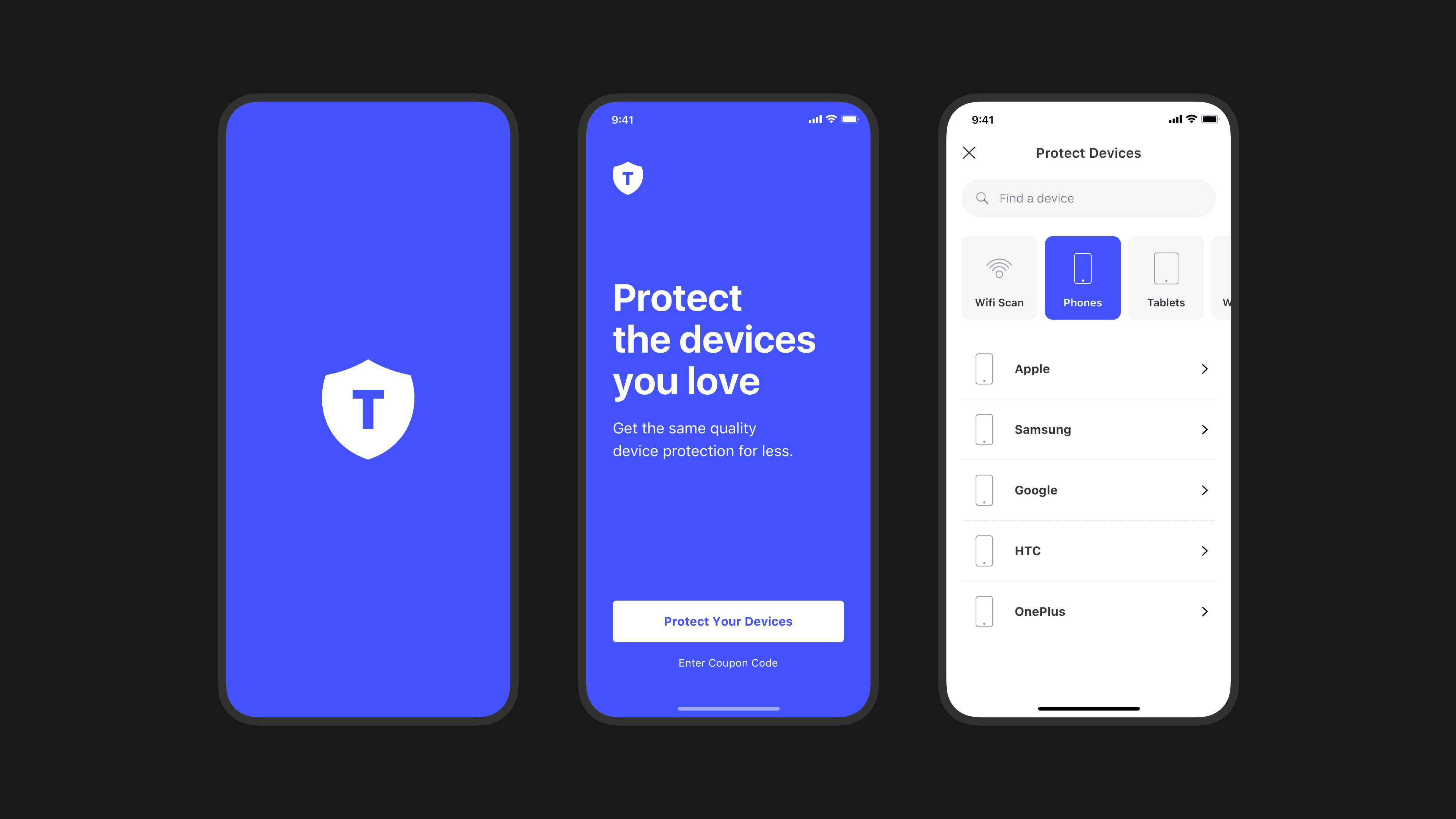 TapSafe mobile application